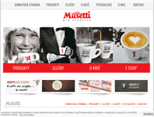 Tablet Screenshot of musetti.cz